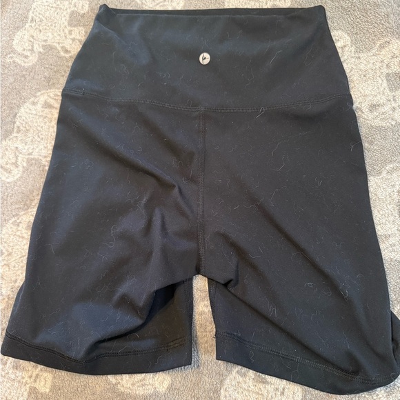 90 Degree By Reflex Black and Purple Bike Shorts - Picture 2 of 7